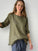 april top - army linen Apparel