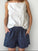 abbey short - charcoal linen Apparel