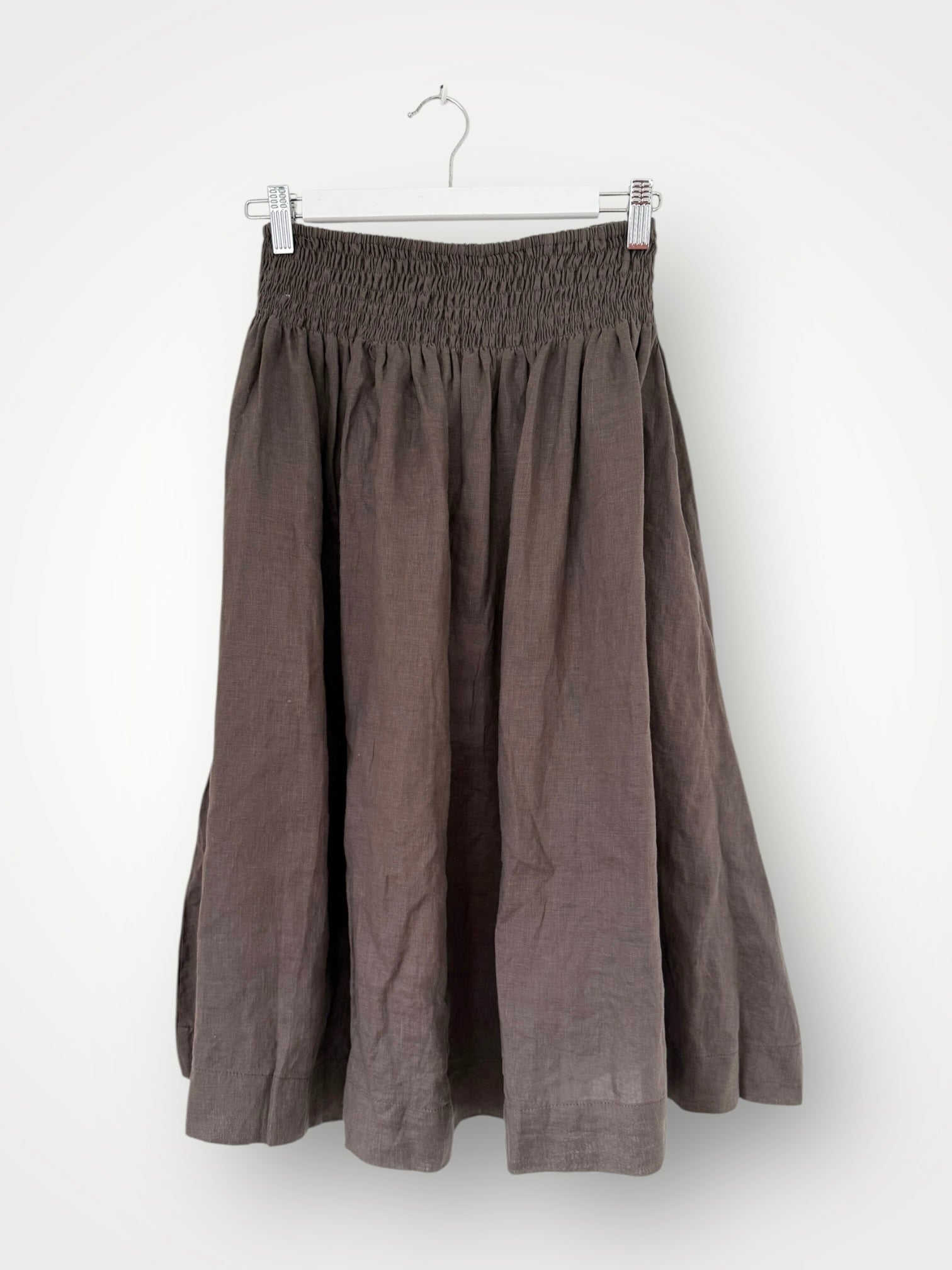 lola skirt - soil linen Apparel
