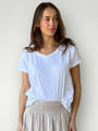 relaxed tee - white cotton Apparel