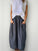 lana skirt - charcoal linen Apparel
