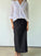anthea skirt - black linen Apparel