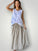 lulu skirt-natural linen Apparel