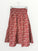 lola skirt - red daisy cotton Apparel