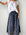 lulu skirt - navy spot linen Apparel