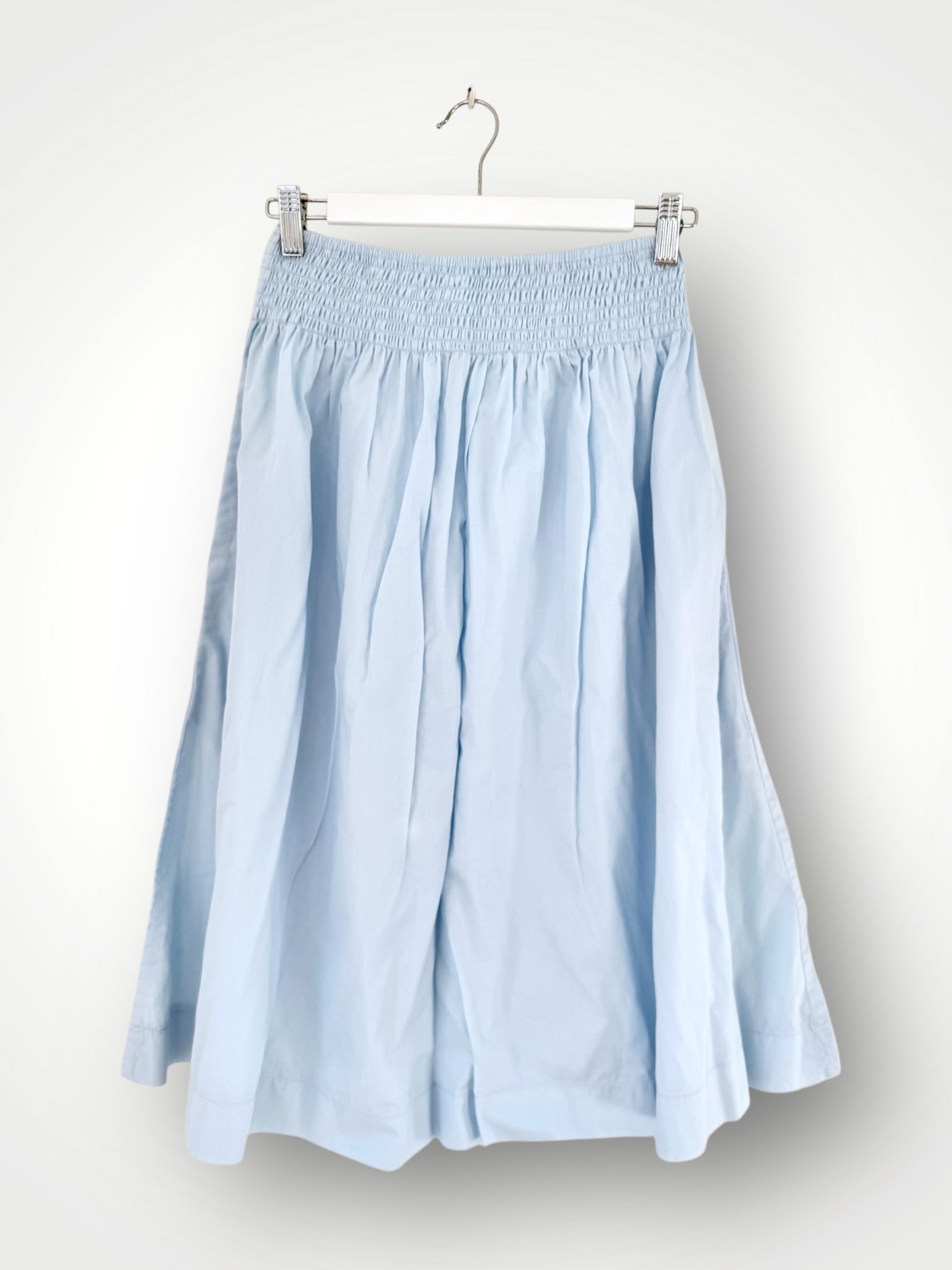 lola skirt - soft blue cotton Apparel