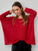 stella jersey - red cotton knit Apparel