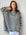 avril top - charcoal stripe linen Apparel