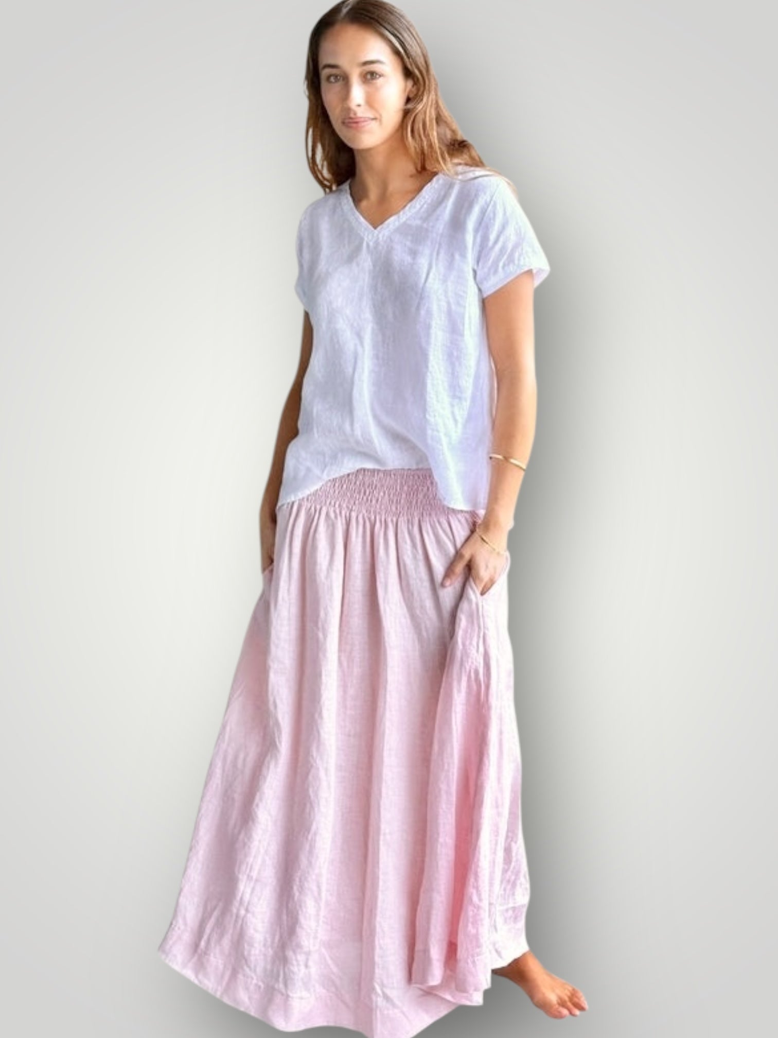 lulu skirt - soft pink blush Apparel