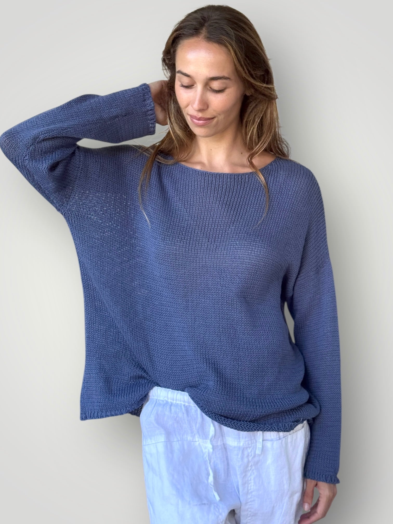 ashton knit - denim cotton General