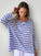 estella top-cornflower stripe cotton Apparel