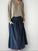 lulu skirt - charcoal cord Apparel