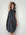 adele dress - black spot linen Apparel