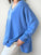 relaxed boyfriend knit-lagoon blue cashmere Apparel