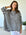 avril top - charcoal stripe linen Apparel