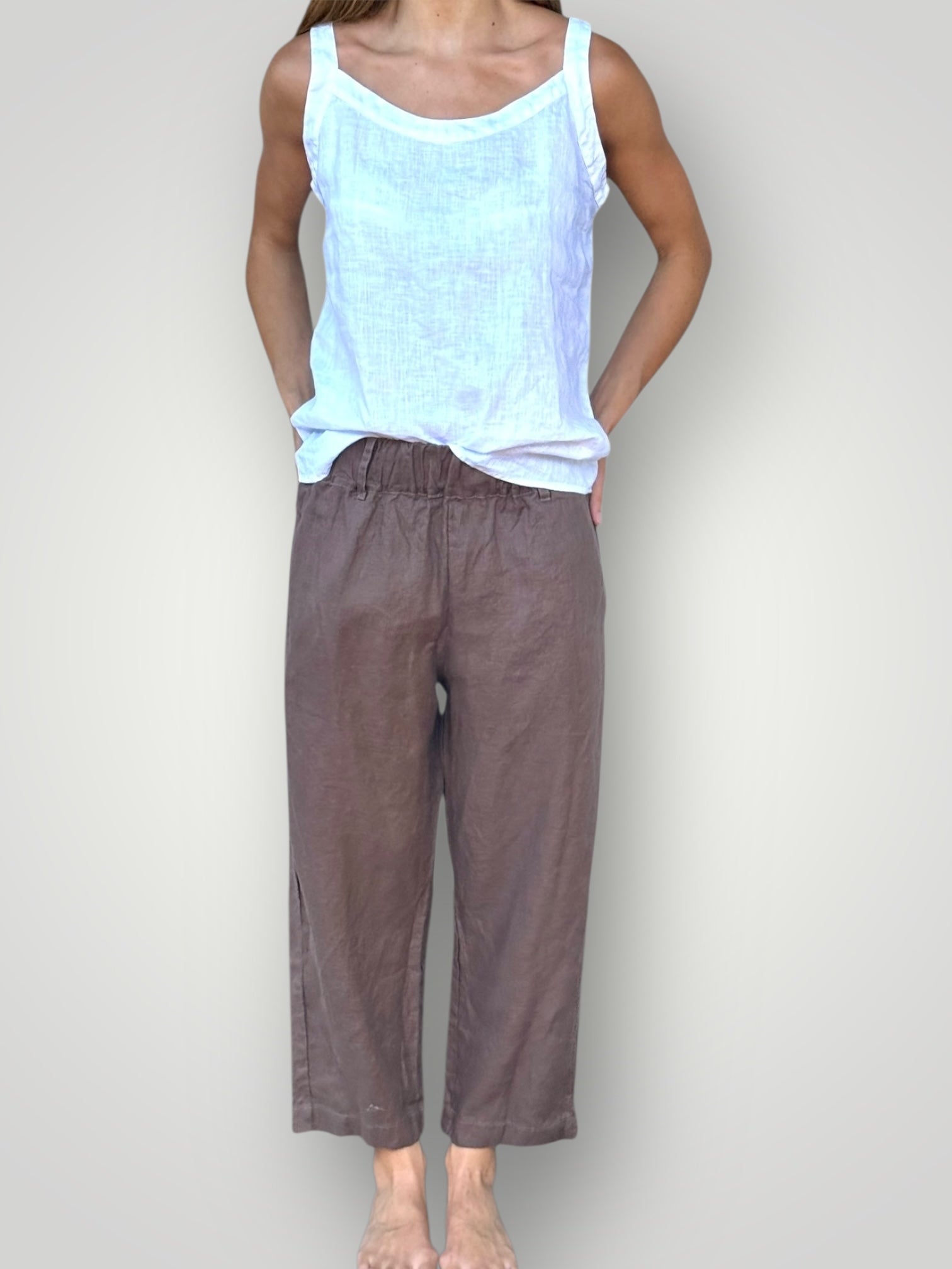 peta pants - soil linen Apparel
