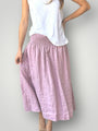 lola skirt - dusty rose linen Apparel