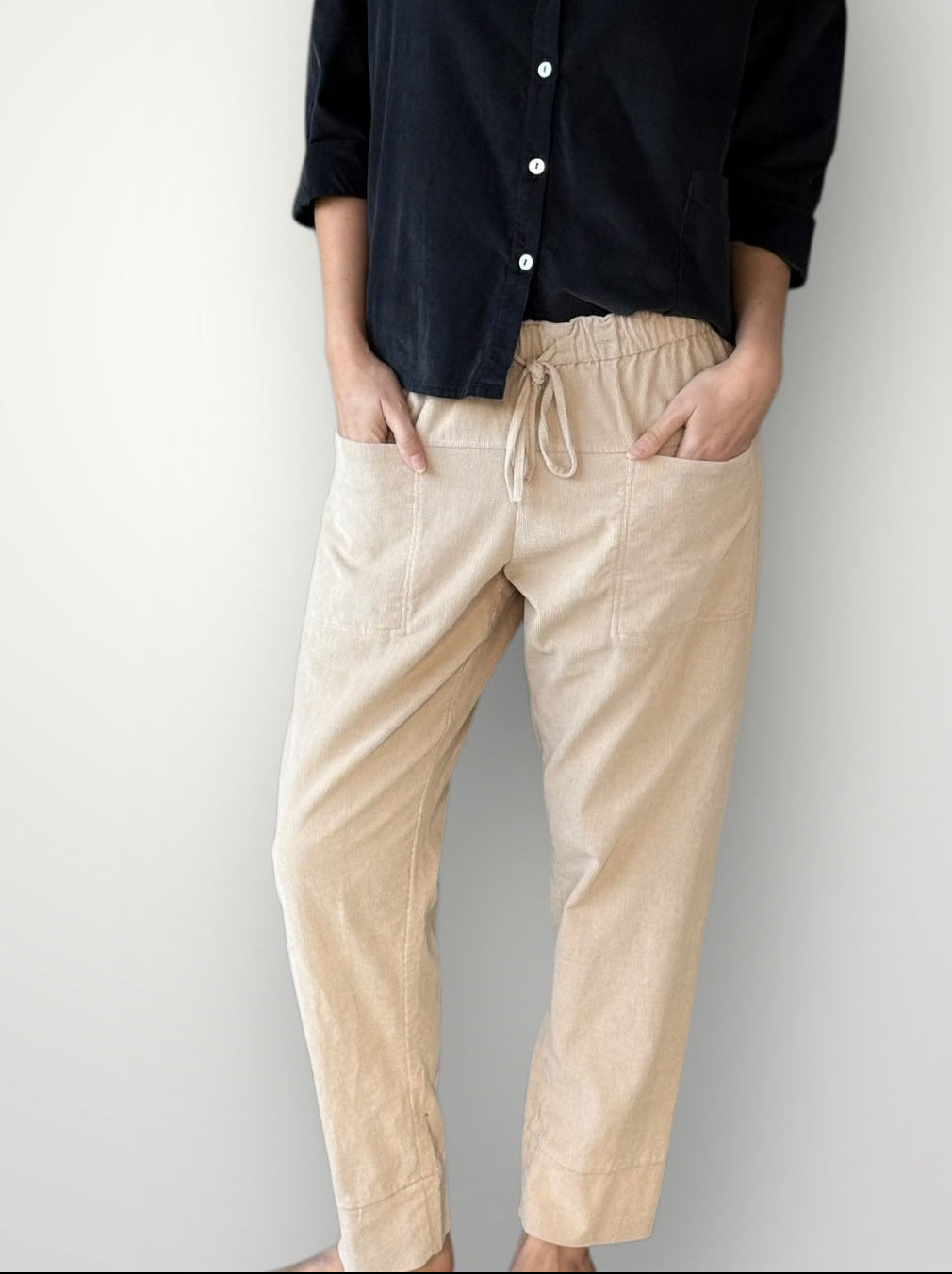 darcy pant-almond cord General
