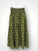 lulu skirt - olive spot linen Apparel