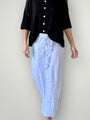 anthea skirt - white linen Apparel