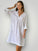 bianca dress - white linen Apparel