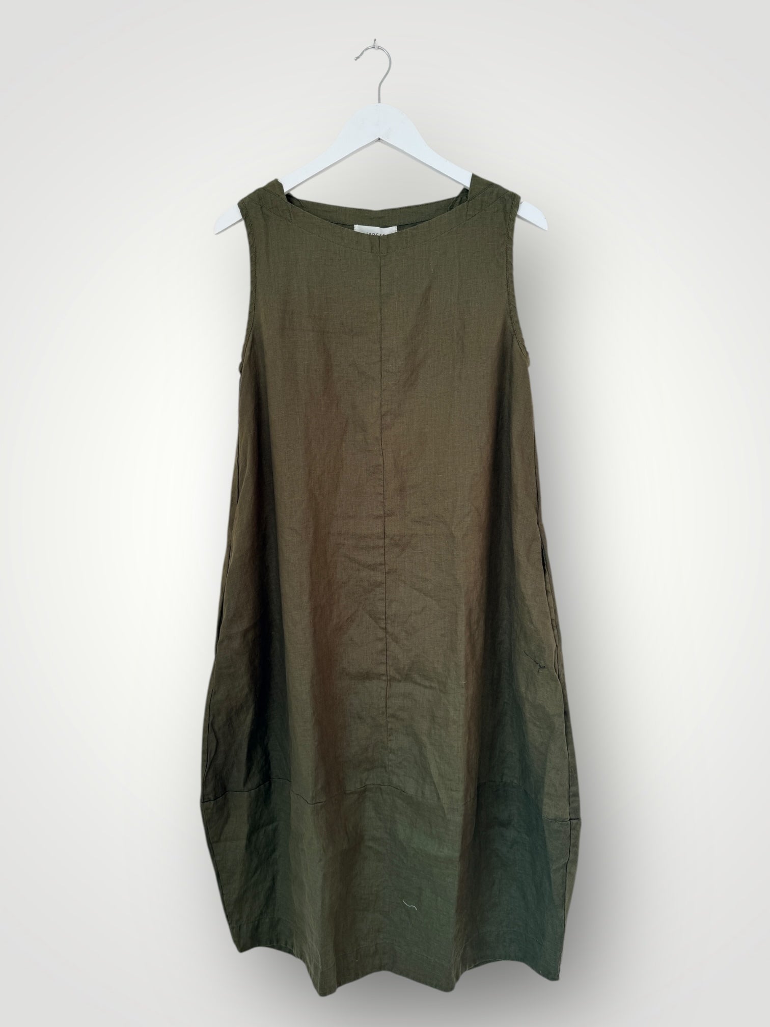 adele dress-army linen Apparel