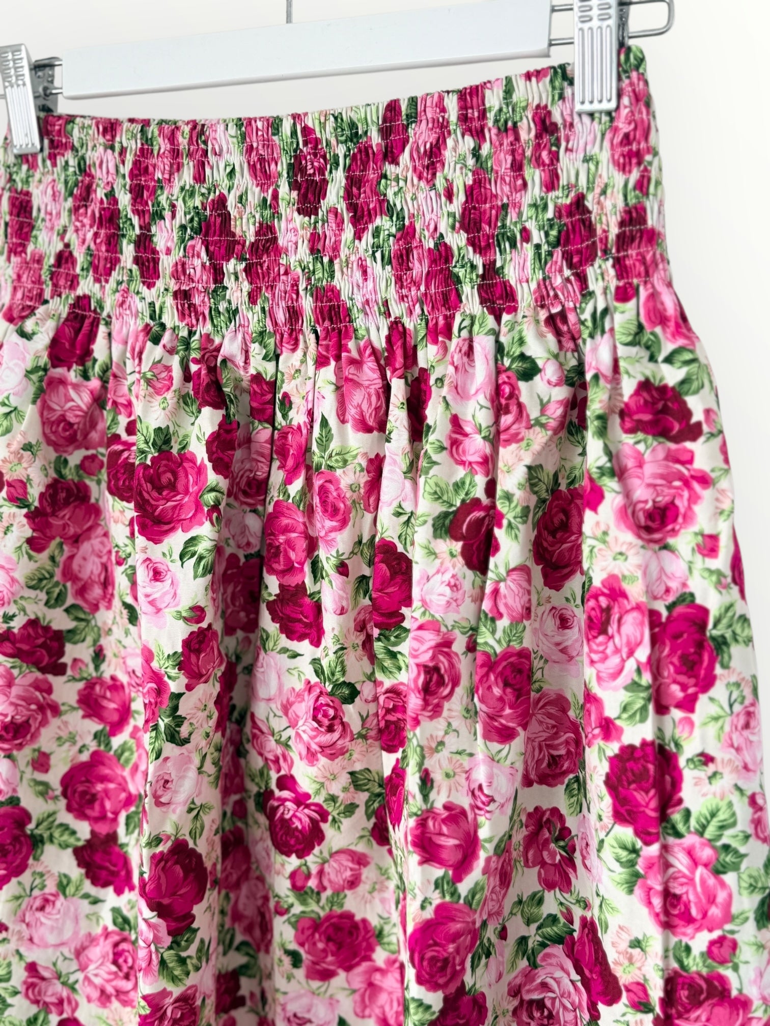 lola skirt - summer roses cotton Apparel