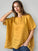 rachael top - turmeric linen Apparel