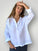 sybil top - white linen Apparel