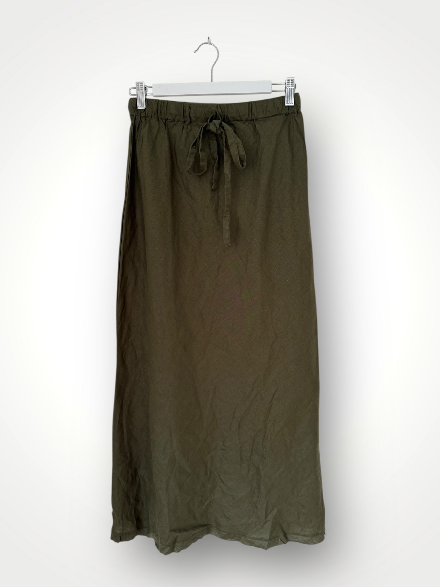anthea skirt - army linen