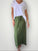 anthea skirt - moss linen Apparel
