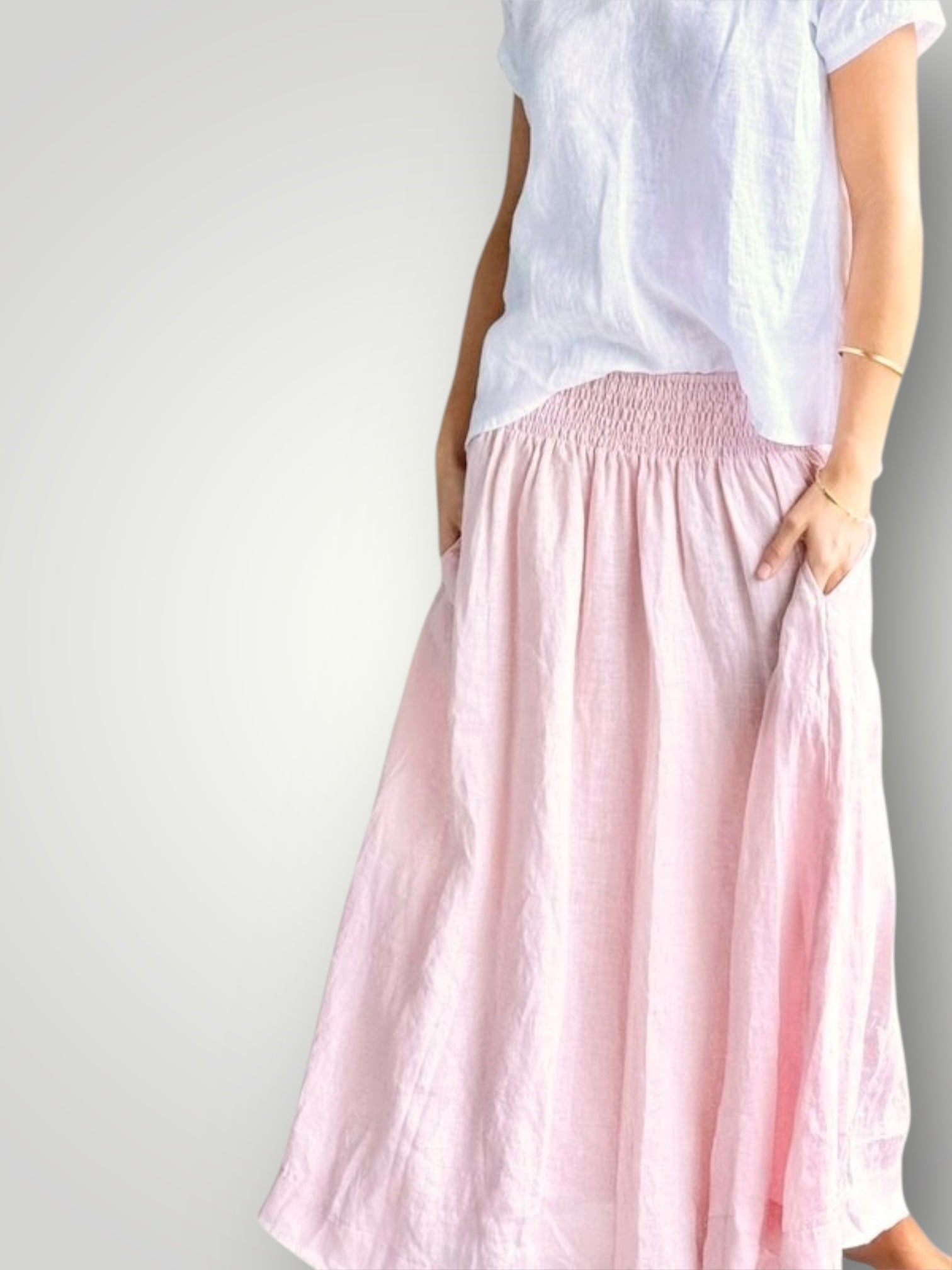 lulu skirt - soft pink blush Apparel