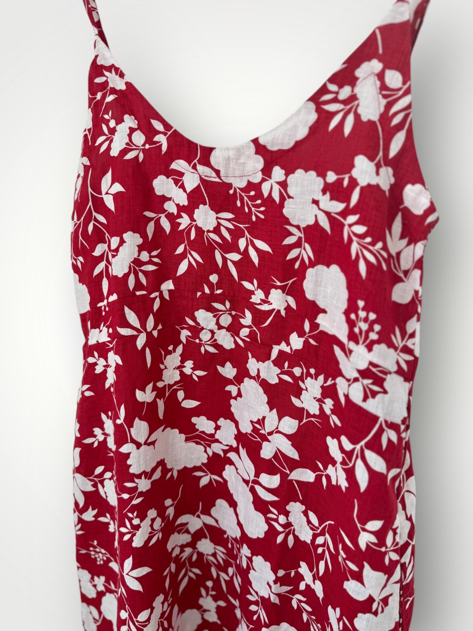 mabel dress-big red flower