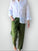 darcy pants - moss linen Apparel
