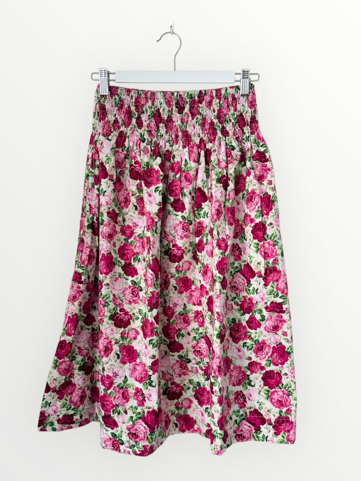 lola skirt - summer roses cotton Apparel