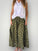 lulu skirt - army spot linen Apparel