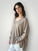 relaxed boyfriend knit- wheat cashmere Apparel