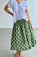 lola skirt - moss spot Apparel