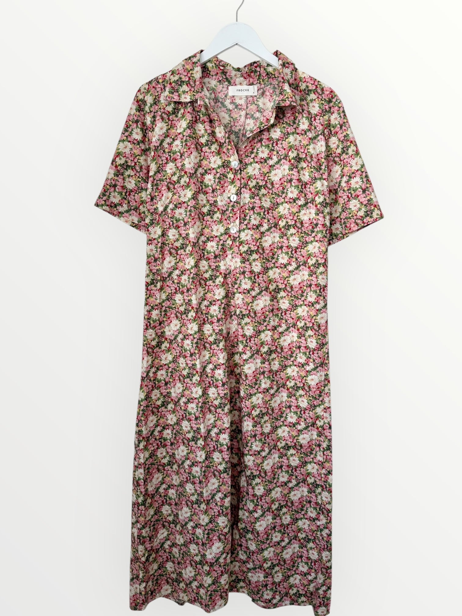 phillipa dress -flower patch cotton Apparel