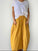 lana skirt - turmeric linen Apparel