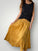 lulu skirt-turmeric linen Apparel