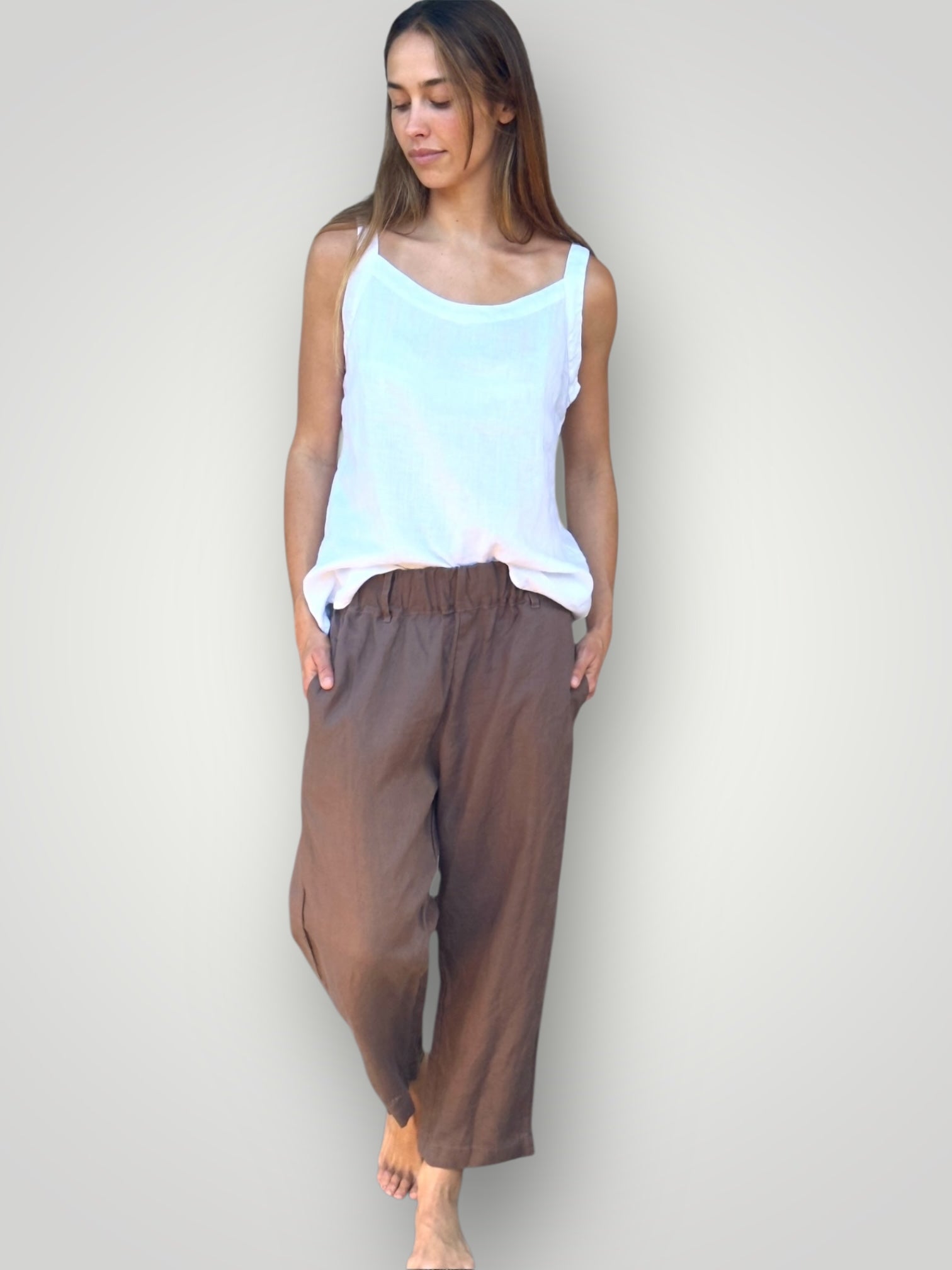 peta pants - soil linen Apparel