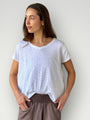 relaxed tee - white cotton Apparel