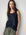 alice tank - black linen Apparel
