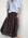 lulu skirt-chocolate linen Apparel