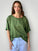 mia top - moss linen Apparel