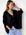 stella cardi- black cotton knit Apparel