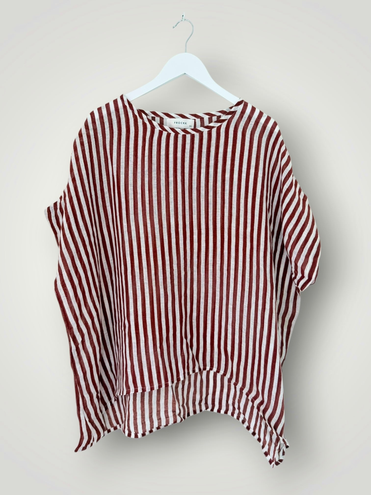 rachael top - paprika stripe Apparel