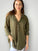 skyla shirt - army linen Apparel