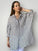 aiden boyfriend shirt -soil stripe linen Apparel